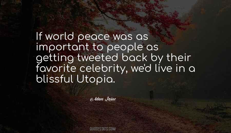 Peace Live Quotes #29158