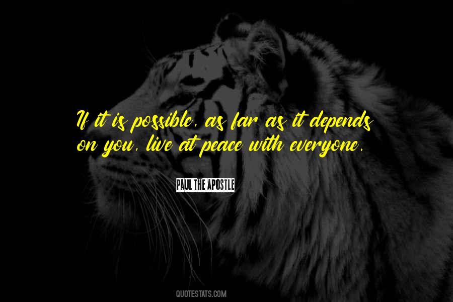 Peace Live Quotes #54091