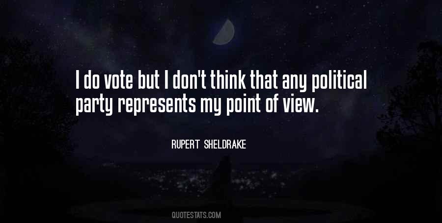 Political Vote Quotes #901612