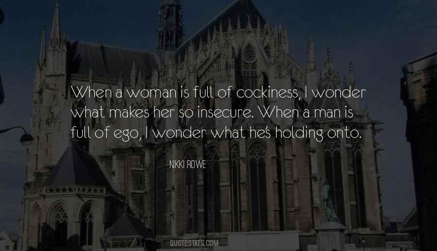 Ego Woman Quotes #479810