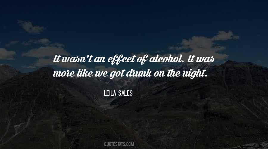 Quotes About Drunk Alcohol #20858
