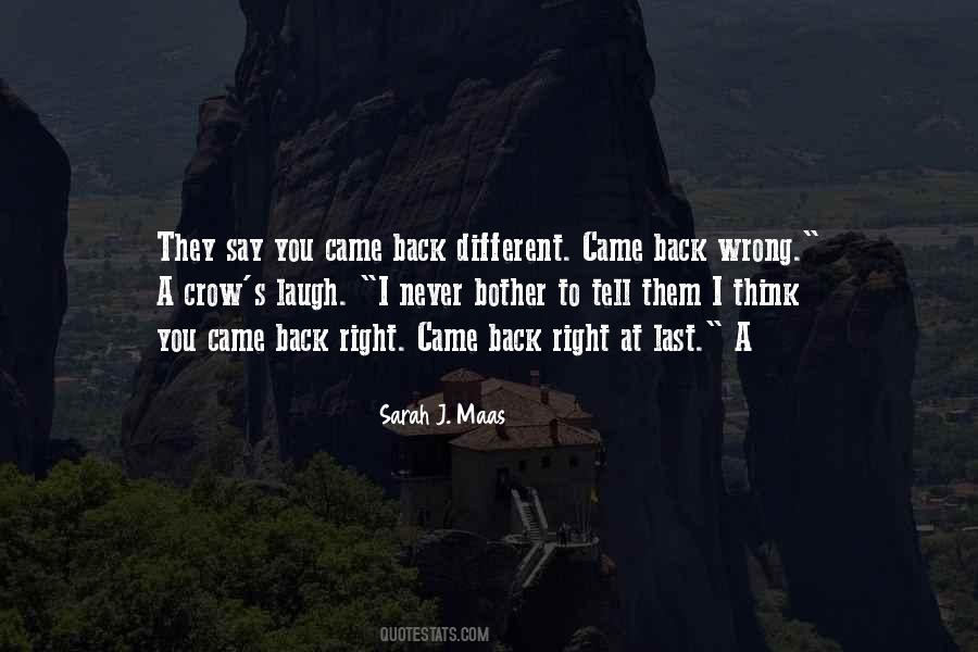 Right Back At You Quotes #376862