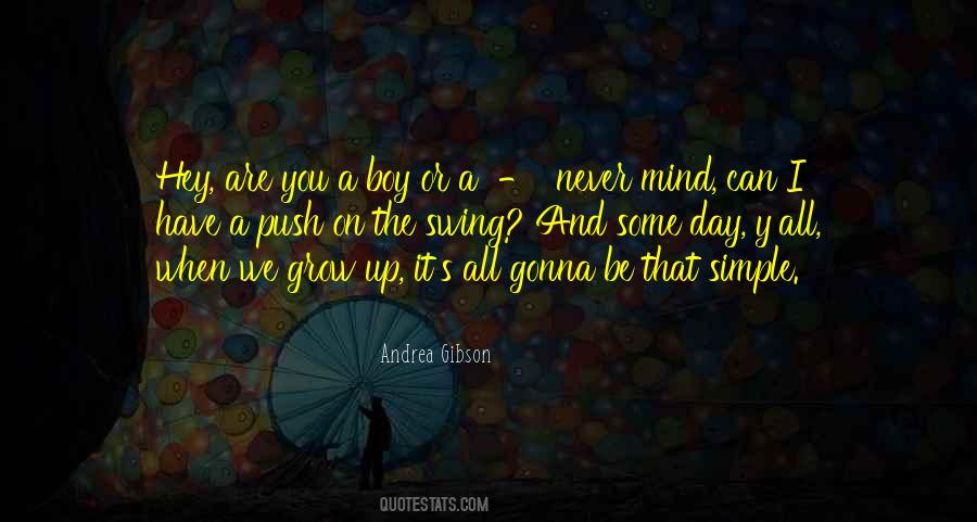 Simple Boy Quotes #1777643