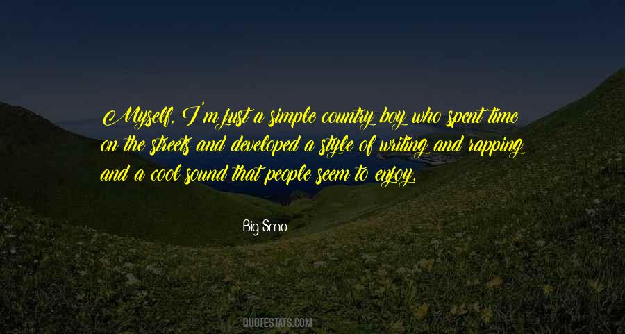 Simple Boy Quotes #364247
