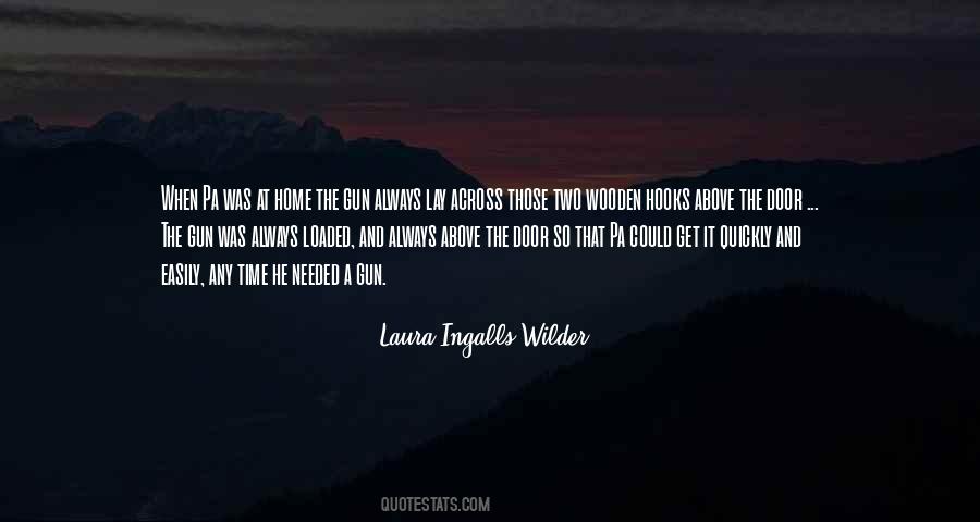 Wooden Door Quotes #1489562