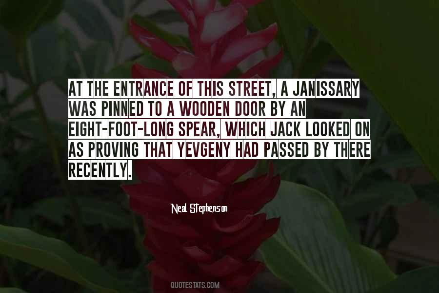 Wooden Door Quotes #15770