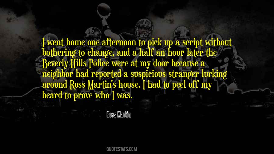 A Stranger In The House Quotes #758066