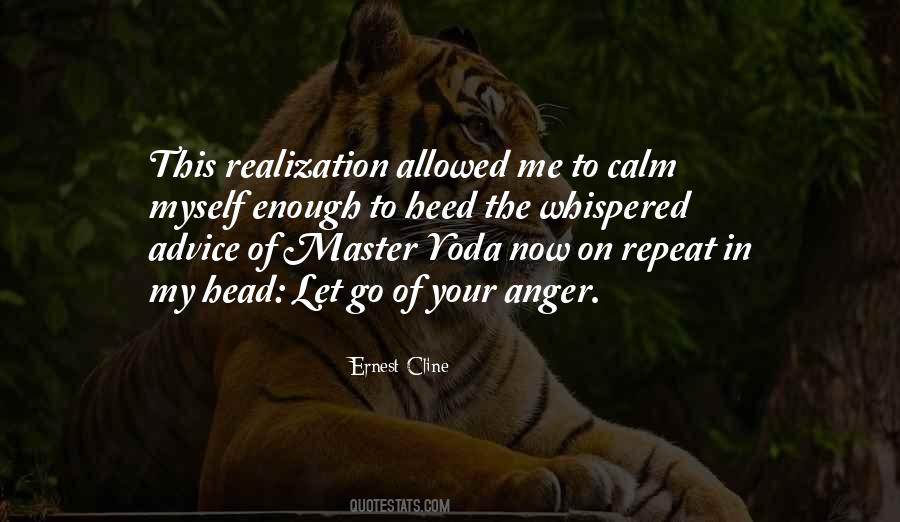 Quotes About Anger Calm #1097761