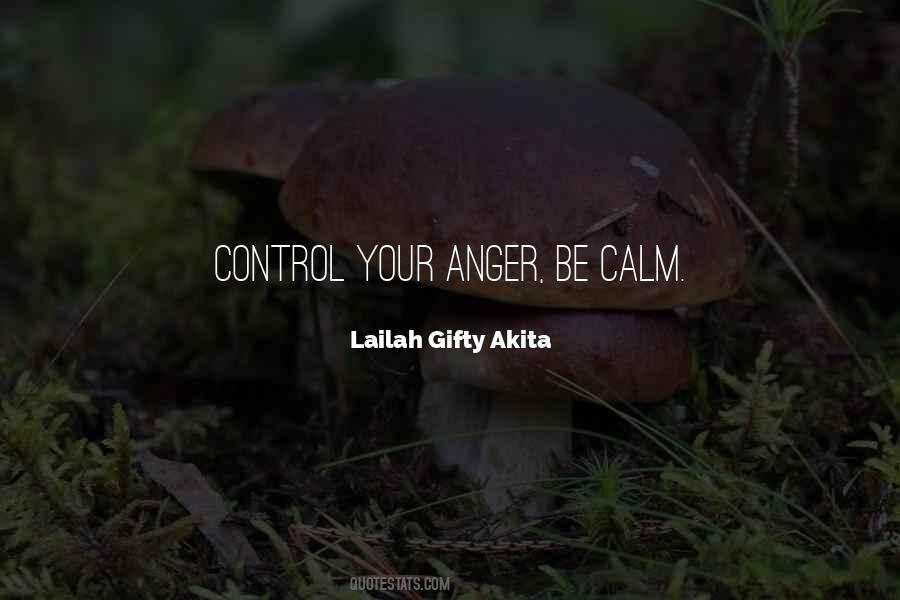 Quotes About Anger Calm #1405115