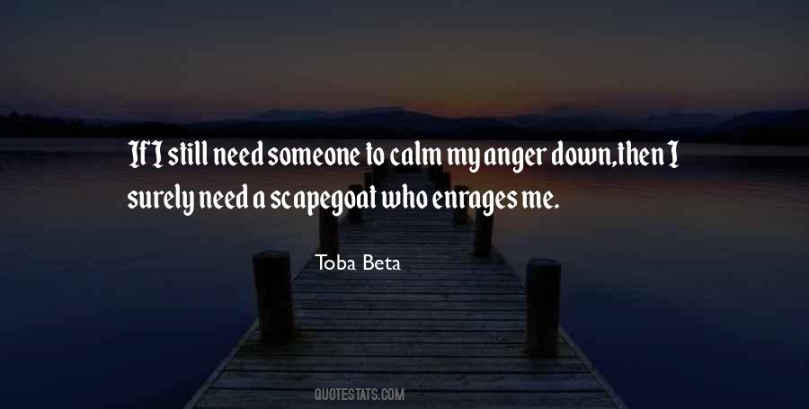 Quotes About Anger Calm #1561321
