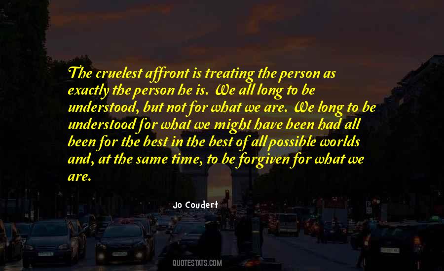 The Best Person In The World Quotes #680864