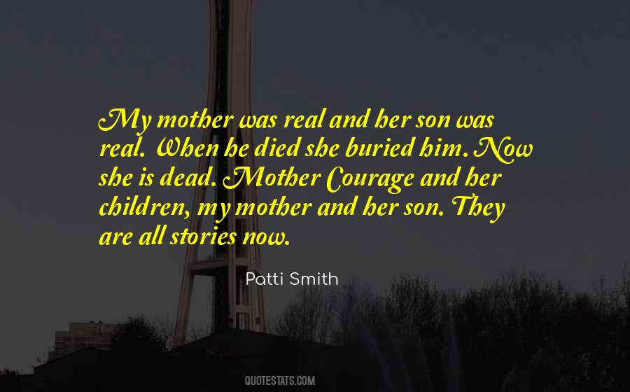 Son Died Quotes #924605