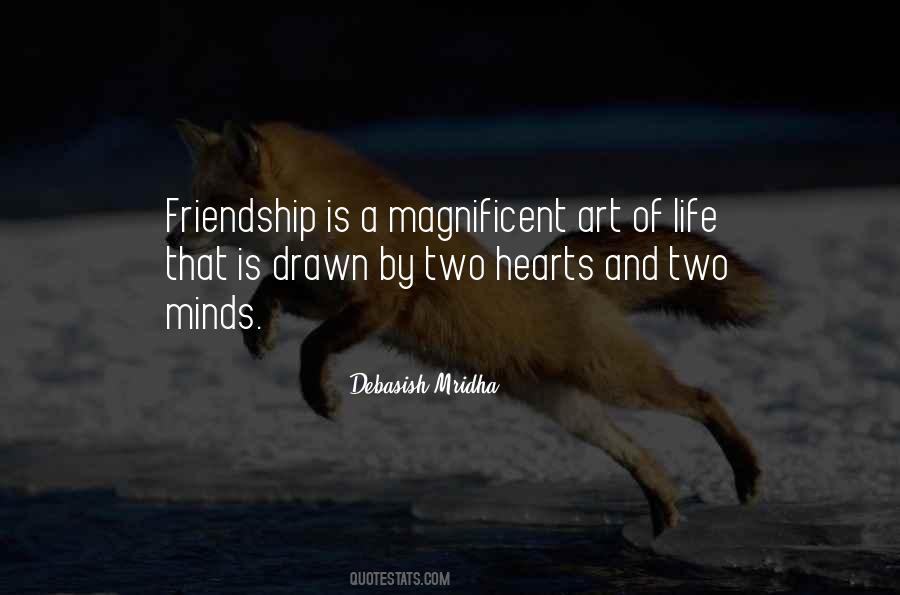 Friendship Art Quotes #1015878