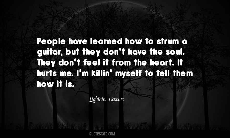 Hurt Myself Quotes #648739