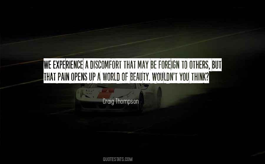 Quotes About Experience Of Pain #1274023