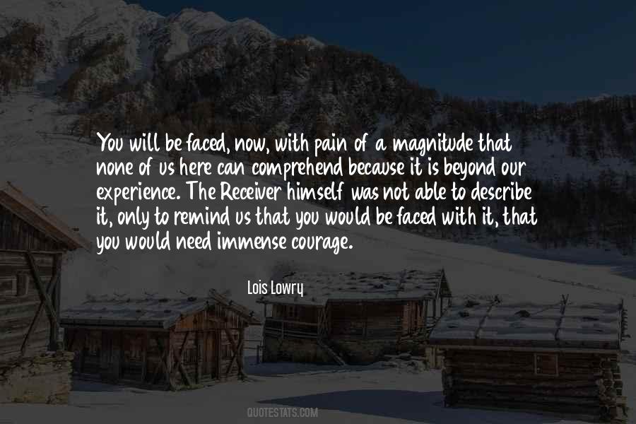 Quotes About Experience Of Pain #1470931