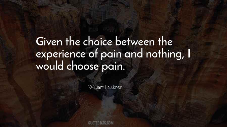 Quotes About Experience Of Pain #15291