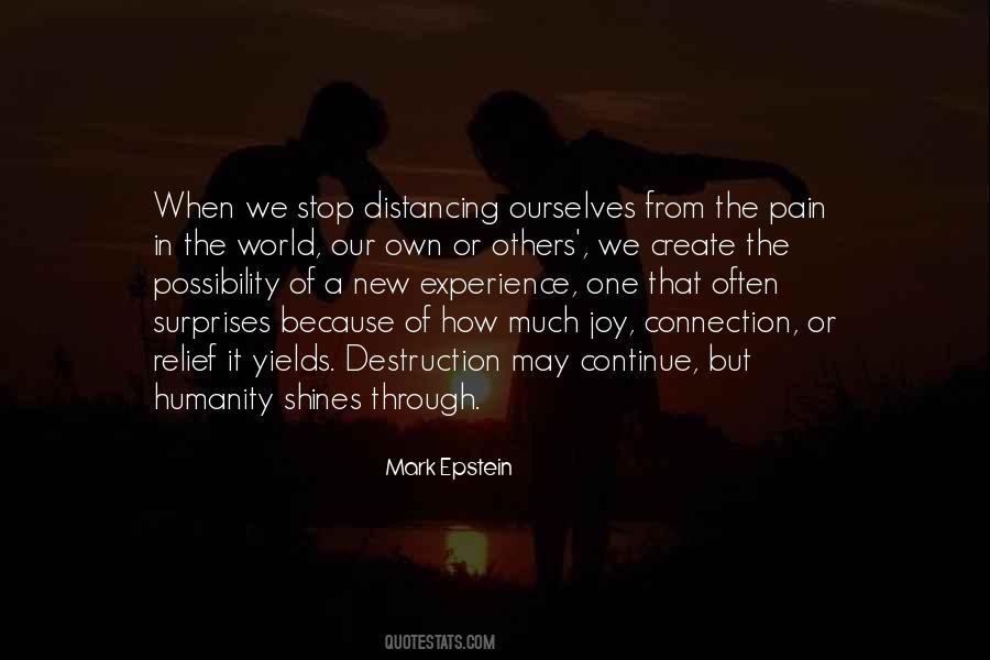 Quotes About Experience Of Pain #193825