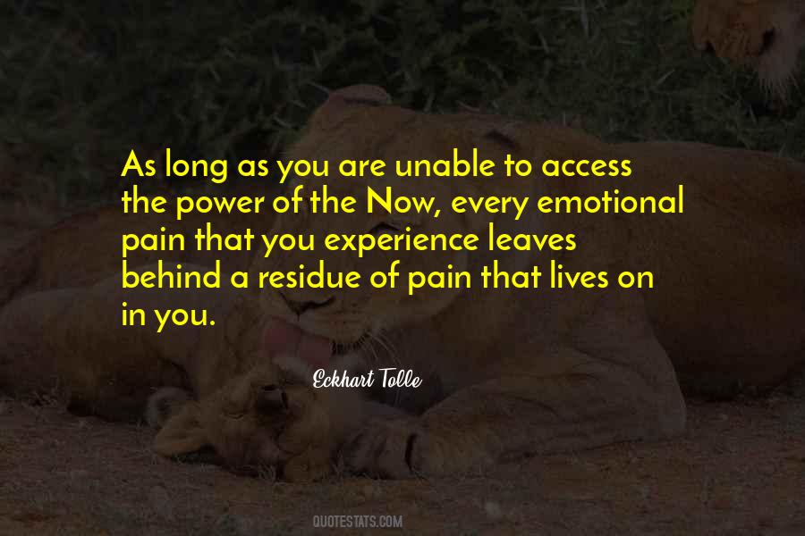 Quotes About Experience Of Pain #259502