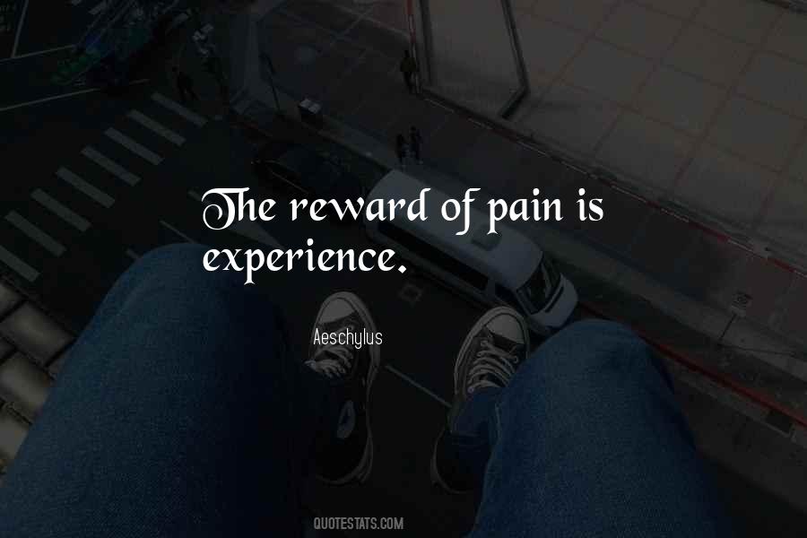 Quotes About Experience Of Pain #810611