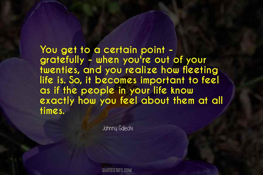 There Comes A Point In Your Life When You Realize Quotes #448411