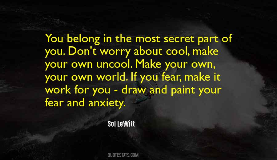 Worry Anxiety Quotes #508842