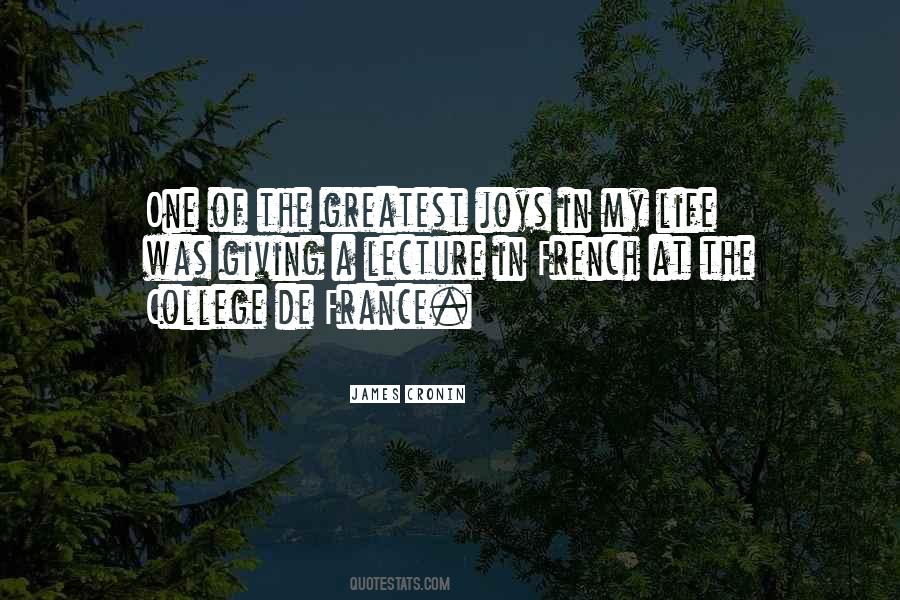 Joys Of My Life Quotes #1760304