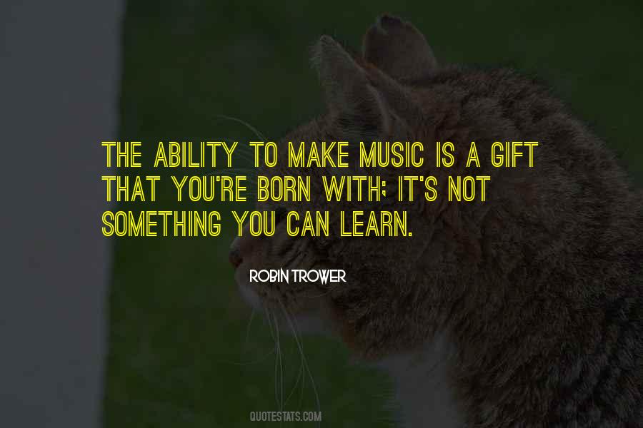 Music Gift Quotes #586449