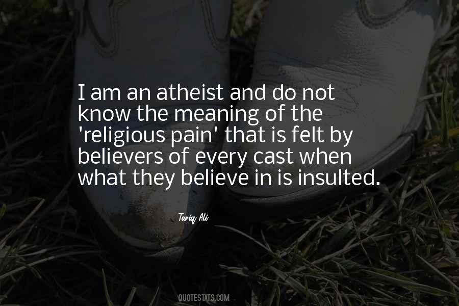 I Am An Atheist Quotes #1412359