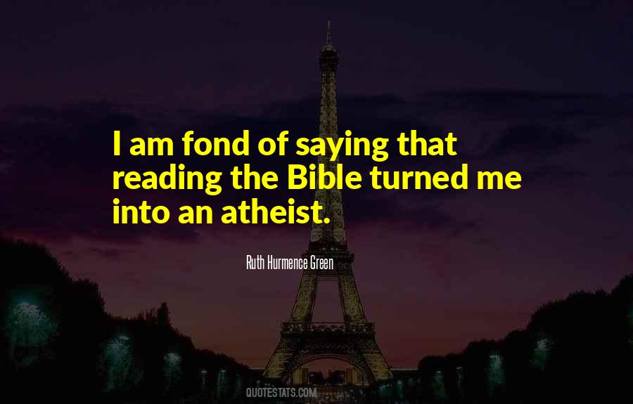 I Am An Atheist Quotes #49320