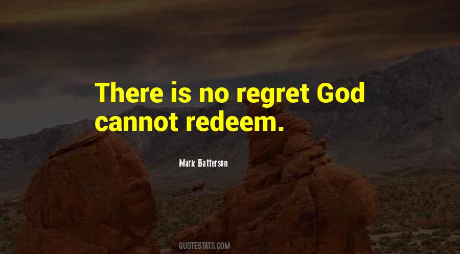 God Regret Quotes #1203392