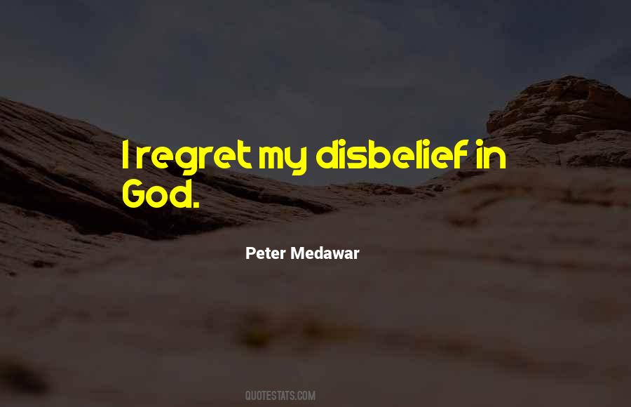 God Regret Quotes #630996