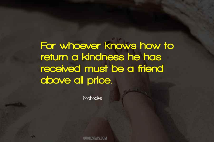 Friendship Kindness Quotes #137067