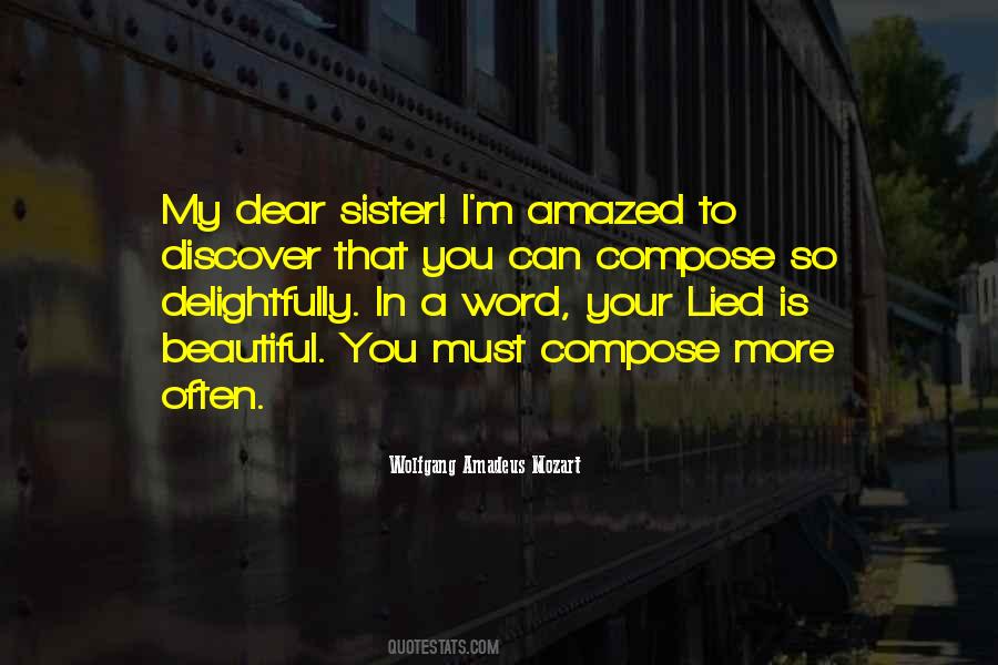 Beautiful Sister Quotes #658918