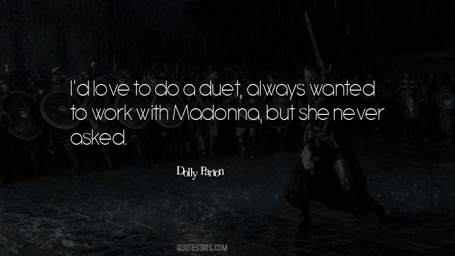 Duet Love Quotes #198876