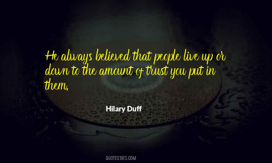 Duff Quotes #25006