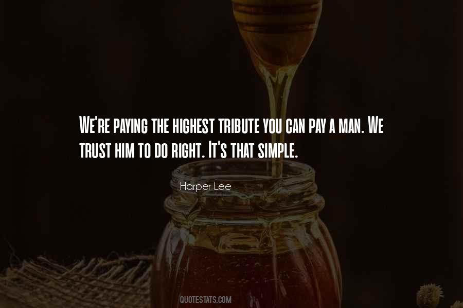 Simple Trust Quotes #152879