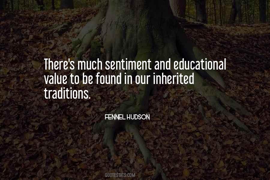 Quotes About Educational Value #1815204