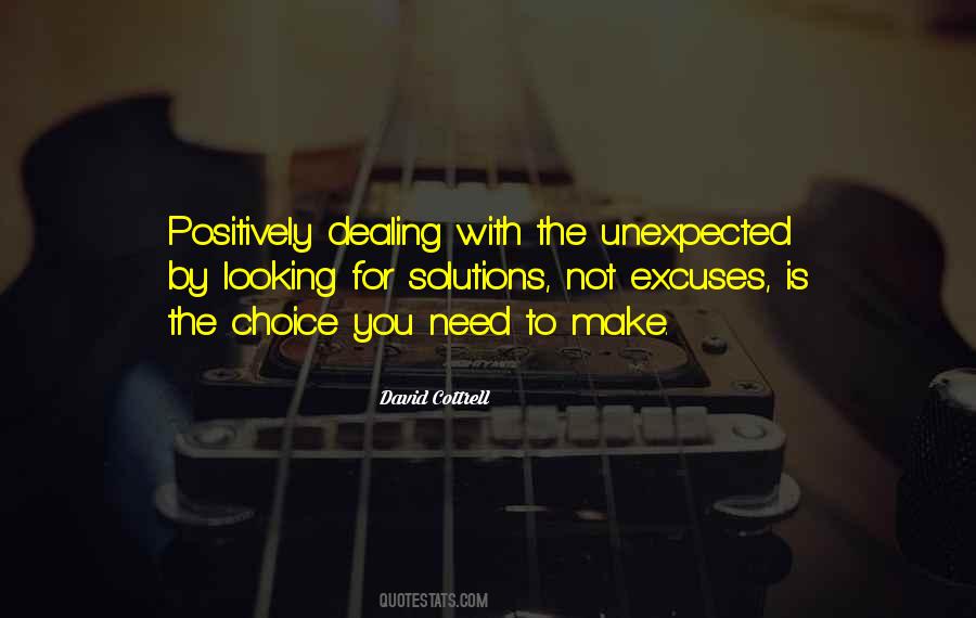 Dealing With The Unexpected Quotes #1599035
