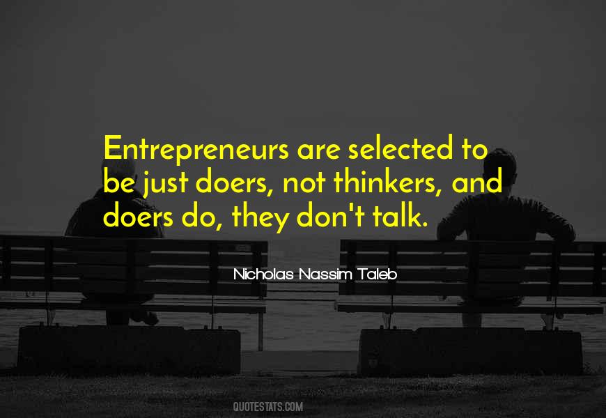 Doers Do Quotes #280349