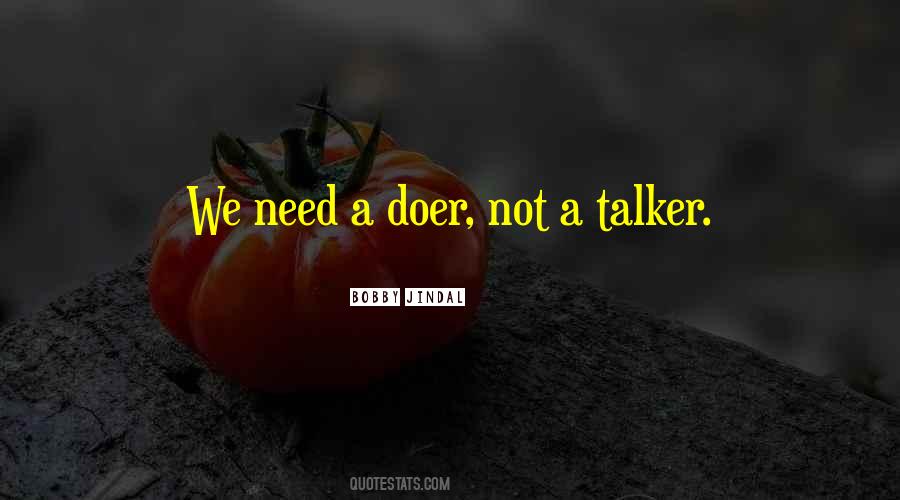 Doers Do Quotes #478577