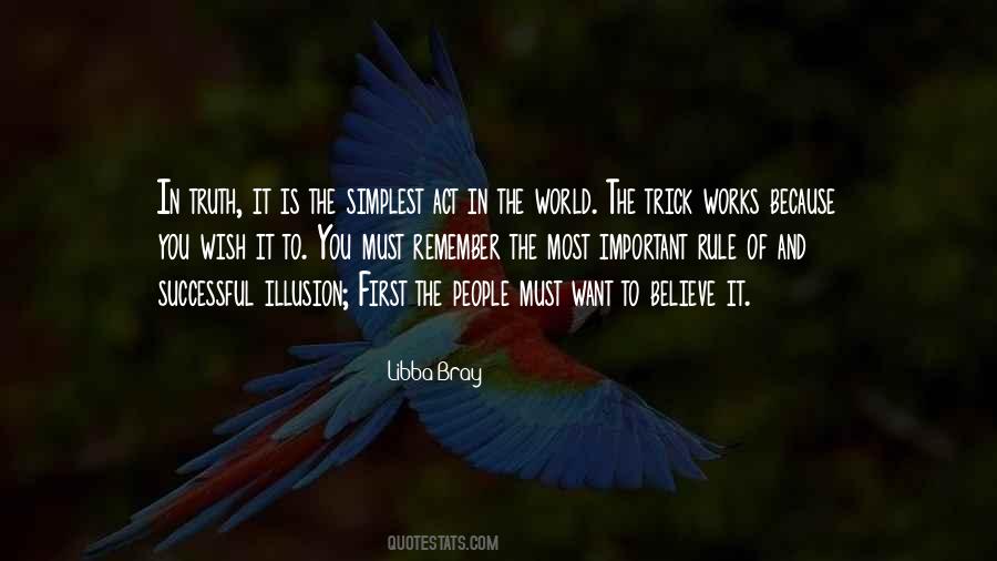 Illusion Of Truth Quotes #1111375