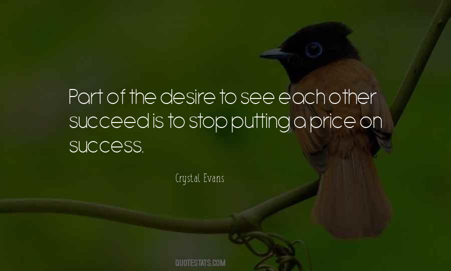 Desire Success Quotes #42071