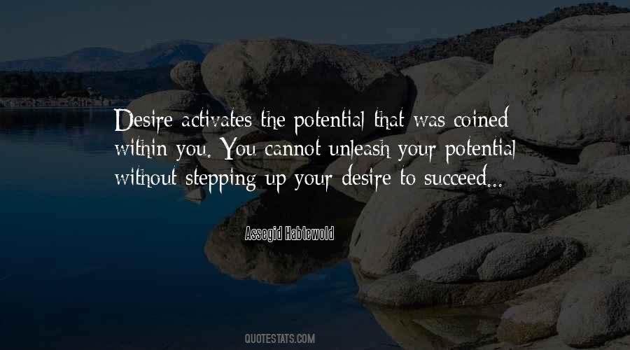 Desire Success Quotes #799459