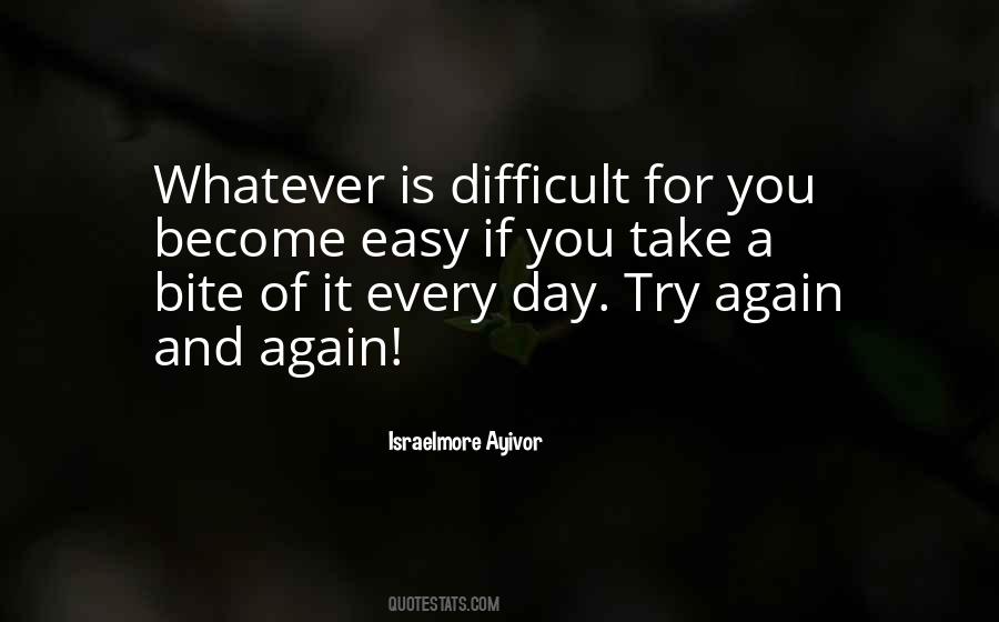 If It Is Easy Quotes #1178522