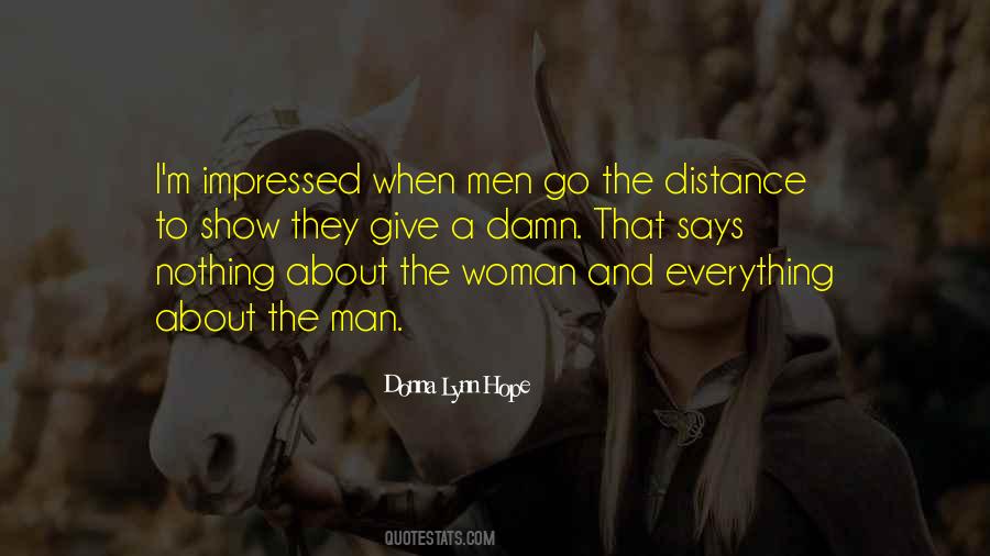 Give A Woman Quotes #270684