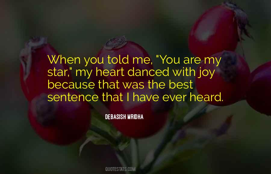You Are My Joy Quotes #1488860