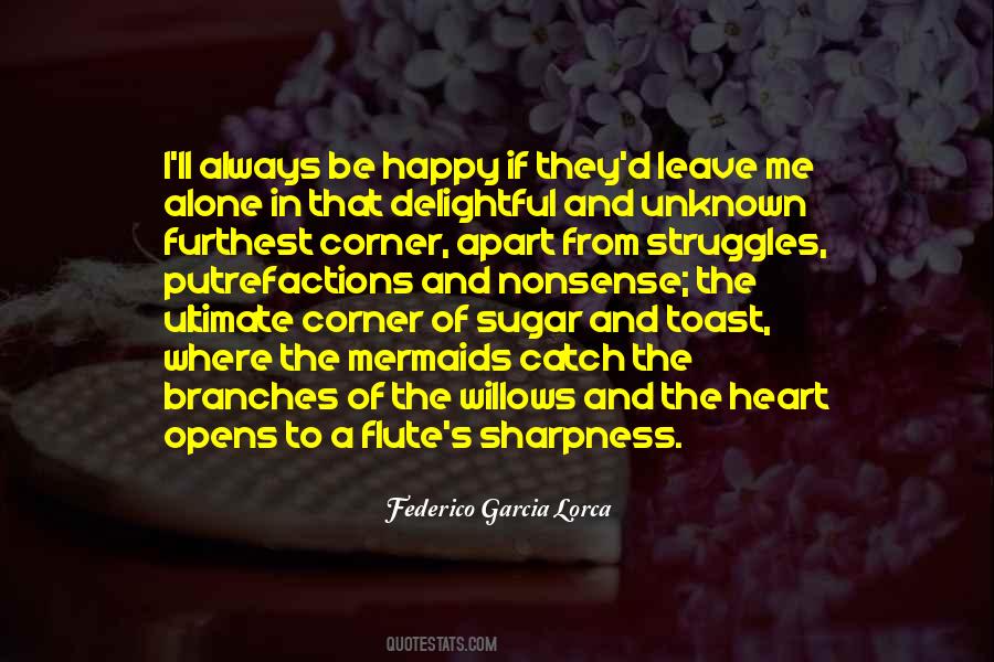 Happy Corner Quotes #1007600