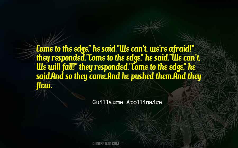 Pushed To The Edge Quotes #1317380