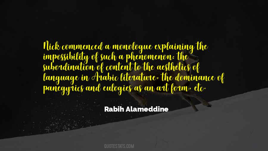 Quotes About The Arabic Language #1081087